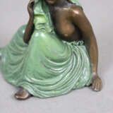 Erotische Figur "Sitzende Odaliske / Nubierin" - B… - photo 3