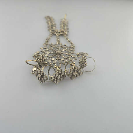 Handschmuck - Indien, silbriges Metall, minimale V… - Foto 3