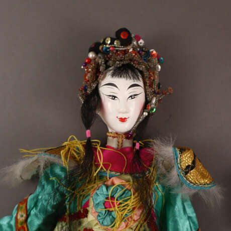 Fünf chinesische Theaterpuppen - China, um 1900/An… - Foto 2