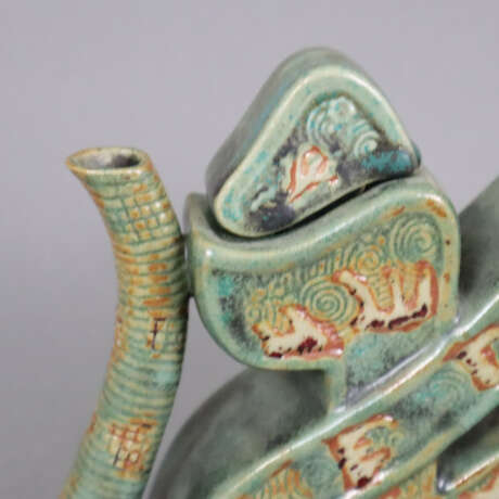 Weinvase im Kangxi-Stil - um 1900, kleiner Steckde… - photo 2