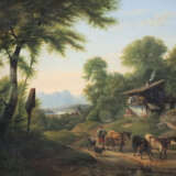 Unbekannte/r Maler/in (19. Jh.) - Viehtrieb, Bäuer… - photo 1