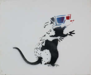 Banksy (*1974 Bristol, nach) - "Dismal Canvas" mit…