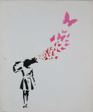 Banksy (*1974 Bristol, nach) - "Dismal Canvas" mit… - фото 1