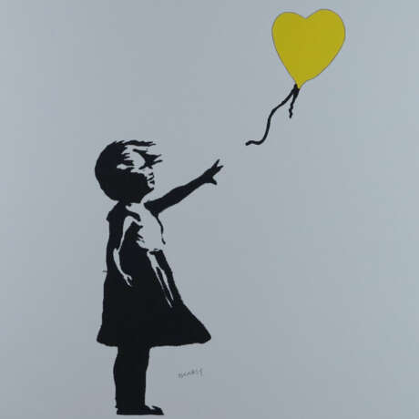 Banksy (*1974 Bristol, nach) - Farboffset auf Bütt… - фото 1