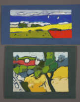 Fußmann, Klaus (*1938 Velbert) - Zwei Landschaften…