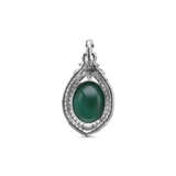 EMERALD AND DIAMOND PENDANT - Foto 2