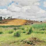 Kuhnert, Friedrich Wilhelm. Landschaft in Tansania am Fluss Ruhudji. - фото 1