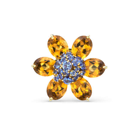 TWO MULTI-GEM 'HAWAII' BROOCHES BY VAN CLEEF & ARPELS; TOGETHER WITH MULTI-GEM JEWELLERY - photo 4