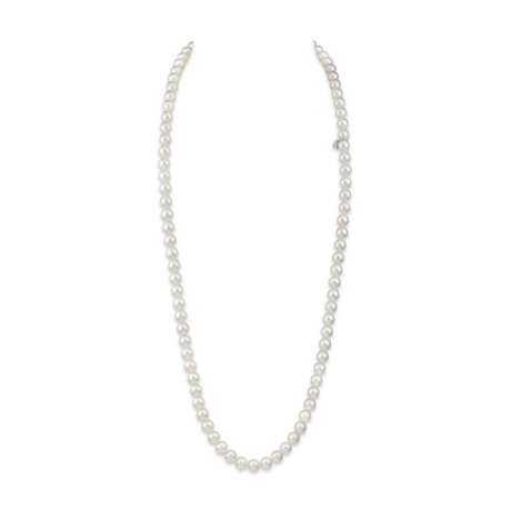 NO RESERVE – MIKIMOTO CULTURED PEARL NECKLACE - фото 3