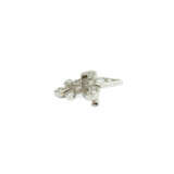 Diamant-Brosche "Fleur de Lis" - Foto 3