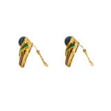 GEMSTONE-DIAMOND-EAR-CLIPS - фото 3