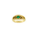 THREE GEMSTONE-DIAMOND-RINGS - photo 7