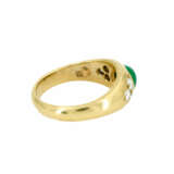 THREE GEMSTONE-DIAMOND-RINGS - photo 9