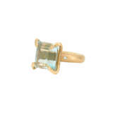 AQUAMARINE-DIAMOND-RING - photo 1