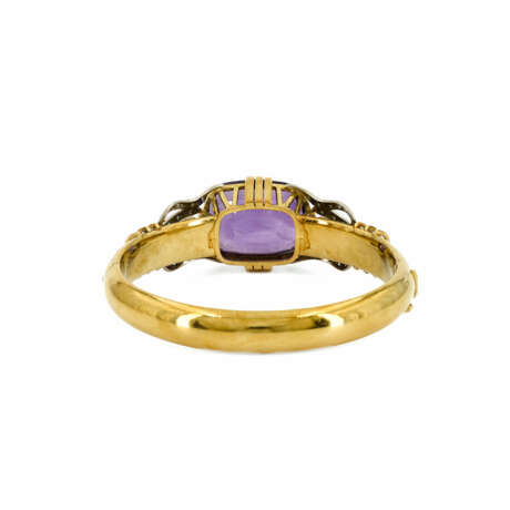PEARL-AMETHYST-DIAMOND-BANGLE - photo 3