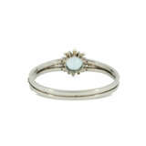 PEARL-TOPAZ-DIAMOND-BANGLE - фото 3