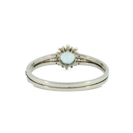 PEARL-TOPAZ-DIAMOND-BANGLE - фото 3