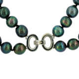 PEARL-DIAMOND-SET: NECKLACE AND BRACELET - photo 4