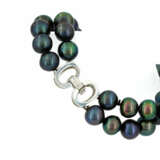 PEARL-DIAMOND-SET: NECKLACE AND BRACELET - photo 6