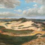 Stockdreher "Küstenlandschaft", Öl/ Hartfaser, sign. u.r. und dat. ´86, 59x76,5 cm, Rahmen - Foto 1