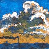 Werner, Heinz (1928 Coswig-2019 ebenda) "Abstrakt", Öl/ Holz, sign. u.r., WVZ-Nr. 576, 20,5x20,5 cm, Rahmen (Er war ein deutscher Maler, Grafiker und Porzellan-Künstler. Er lebte und arbeitete in Coswig und Mei… - Foto 1