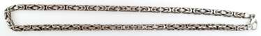 Königskette, 925er Silber, 131 g, Dm. 0,7 cm, L. 62 cm