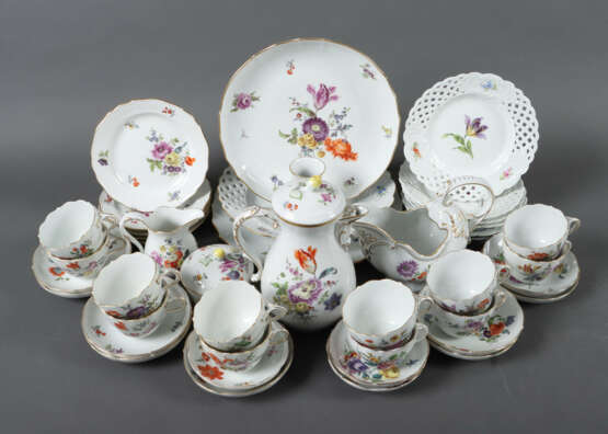 Meissen-Kaffeeservice für mind. 5 Personen 27x 185… - фото 2