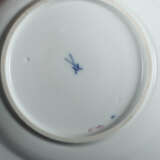 8 Gedecke ''Indisch purpur'' und eine Vase Meissen… - photo 3