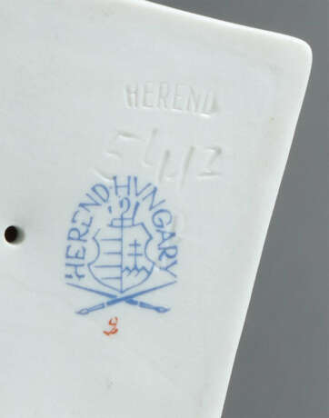 3 Herend-Porzellanfiguren Ungarn, 20. Jh., Weißpor… - photo 2