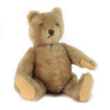Org. Teddy Steiff, ca. 1958/60, caramel, H. 18 cm,… - фото 1
