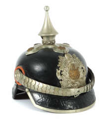 Pickelhaube Württemberg, Feuerwehr-Pickelhaube für…