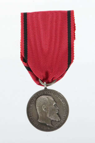 Silberne Verdienstmedaille Wilhelm II König von Wü… - Foto 1