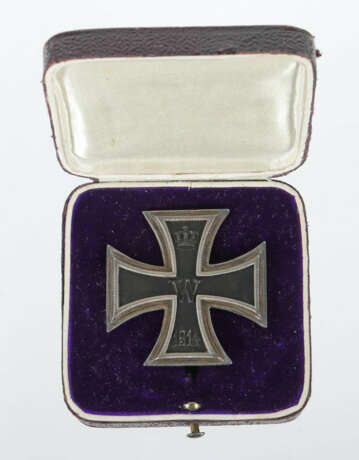 Eisernes Kreuz 1914, 1. Klasse, Silber, gepunzt: '… - photo 1