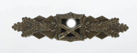 Nahkampfspange in Bronze, 1942-45, Buntmetall bron… - фото 1