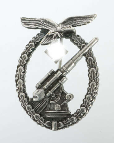 Flak-Kampfabzeichen der Luftwaffe 1941-45, versilb… - photo 1