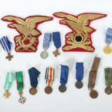 16 Miniatur-Orden, 2 Stoffabzeichen Italien, 16 un… - photo 1