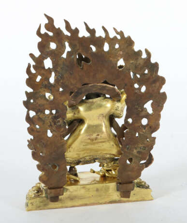 Dharmapala Begtse Tibet, 19. Jh, fein gearbeitete … - Foto 3