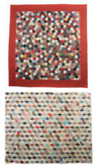 Zwei Quilts wohl amerikanisch, 19./20. Jh., dünne,…