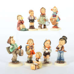 9 variierende Hummel-Figuren W. Goebel, Rödental, …