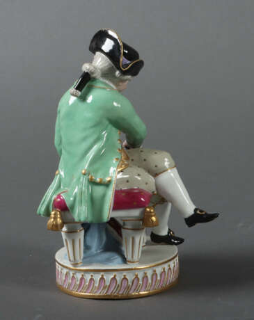 ''Knabe mit Hund und Flinthe'' Meissen, 1850-1924,… - Foto 2