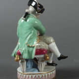 ''Knabe mit Hund und Flinthe'' Meissen, 1850-1924,… - Foto 2