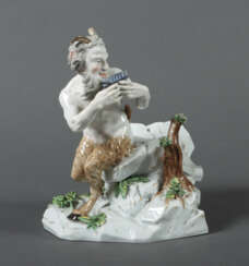 ''Faun mit Flöte'' Meissen, wohl 1850-1924, Porzel…