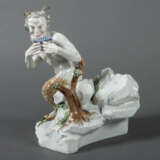 ''Faun mit Flöte'' Meissen, wohl 1850-1924, Porzel… - photo 2