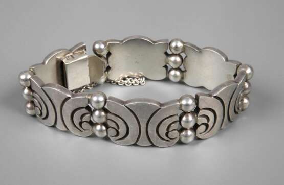 Breites Silberarmband - Foto 1