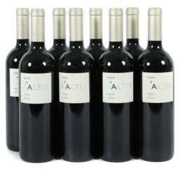 8 Flaschen spanischer Rotwein Aalto, Ribera del Du…