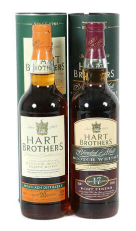 2 Flaschen Heart Brothers-Whisky 1x Blended Malt, … - Foto 1