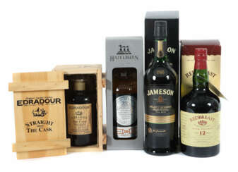 Konvolut von 4 Flaschen Whisky 1x Jameson, Select …