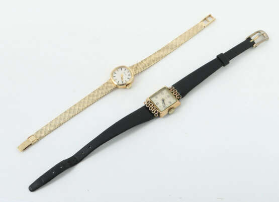 2 Damenarmbanduhren 20. Jhr., 1 x Marke Zentra, Ge… - photo 2