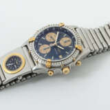 Herrenarmbanduhr 20. Jhr., Breitling, Stahl und Ge… - photo 2