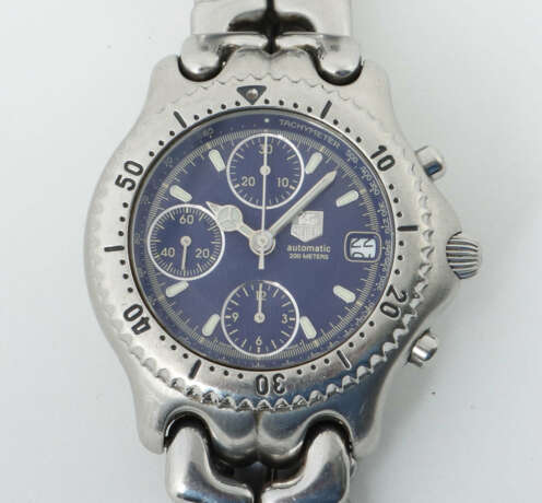 Herrenarmbanduhr modern, TAG Heuer, Edelstahl, Tag… - photo 1